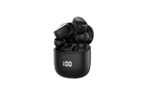  Samsung Online Наушники Deppa Air Buds Pro - Чёрный, Чёрный