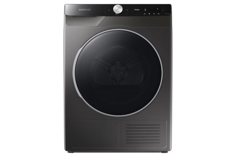   Samsung Online Сушильная машина Samsung DV8000T (с интеллектуальной панелью), 9кг - Серебристый, Серебристый