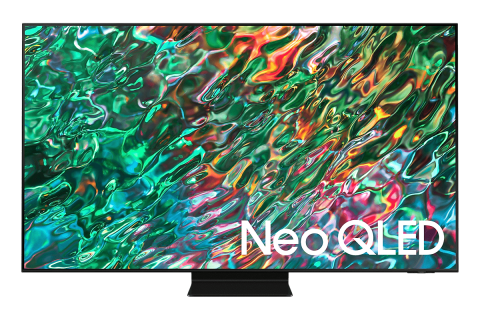  Телевизор Samsung Neo QLED QN90B, 4K Ultra HD - Чёрный, Чёрный, 55