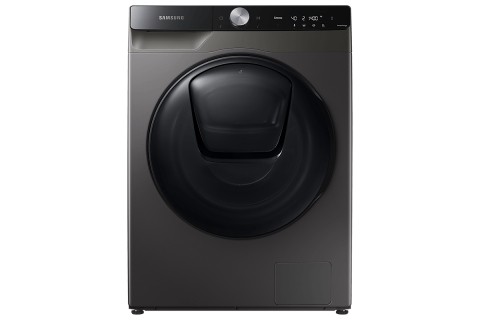  Стиральная машина Samsung WD7500T с сушкой (QuickDrive, Eco Bubble, AddWash), 10.5 кг - Инокс, Серебристый