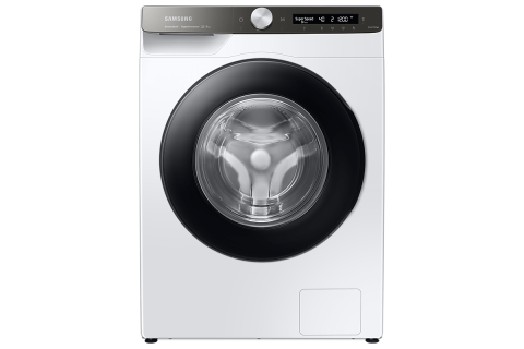  Стиральная машина Samsung WW6100A (Eco Bubble), 8 кг - белый/панель-инокс, Белый