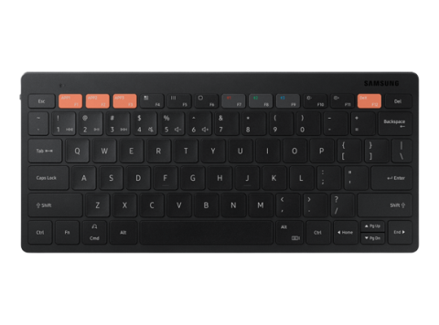 Для ноутбуков  Samsung Online Беспроводная клавиатура Samsung Trio 500 (EJ-B3400), чёрная - Чёрный, Чёрный