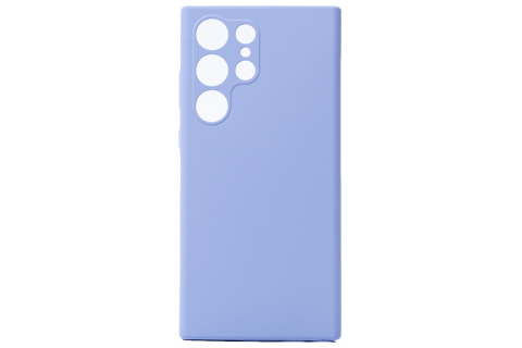 Чехол Deppa Liquid Silicone Pro для Galaxy S23 Ultra - Лавандовый, Фиолетовый