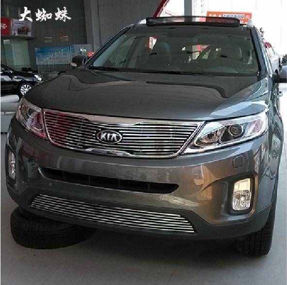   ПЭК МОЛЛ Решётка радиатора (хром) для KIA Sorento (2010 - 2017)