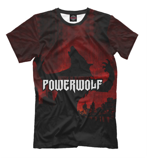 Мужская футболка Powerwolf