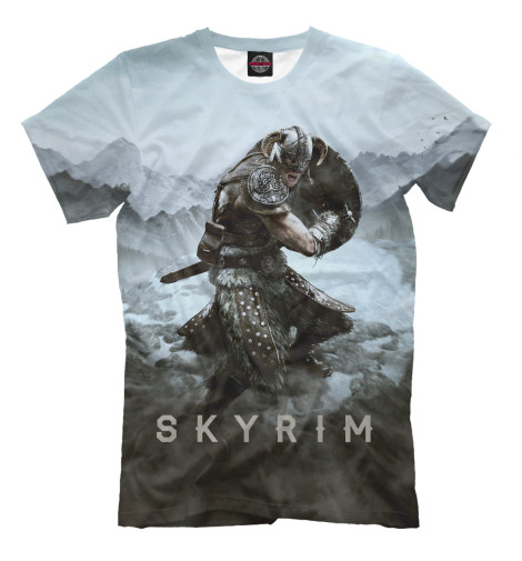 Мужская футболка Skyrim