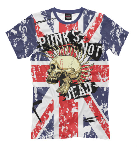 Мужская футболка Punk not dead