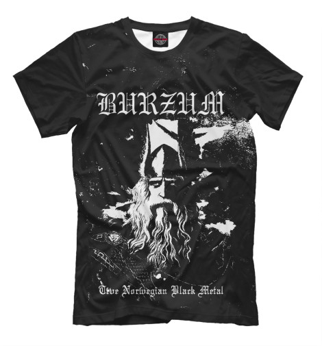 Мужская футболка Burzum Black Metal