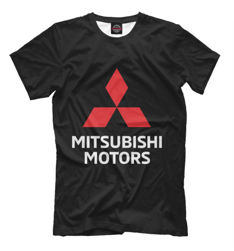 Мужская футболка Mitsubishi motors