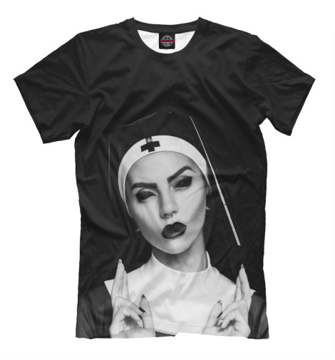 Монашки Мужская футболка NUN