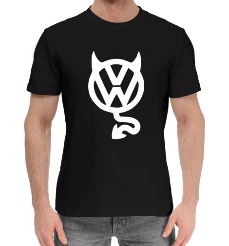 Мужская хлопковая футболка Volkswagen