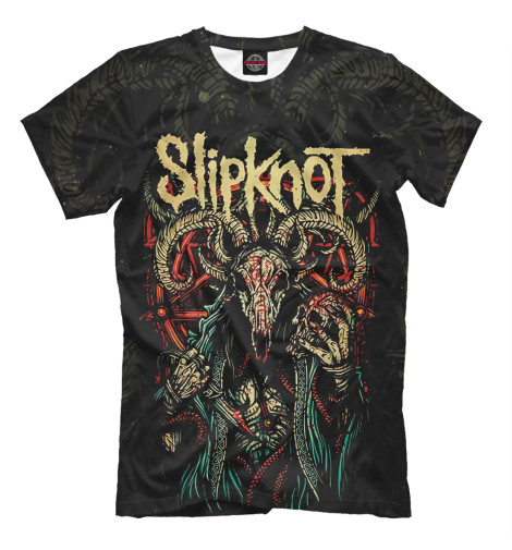  Мужская футболка Slipknot