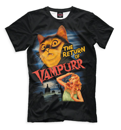 Мужская футболка The return of vampurr