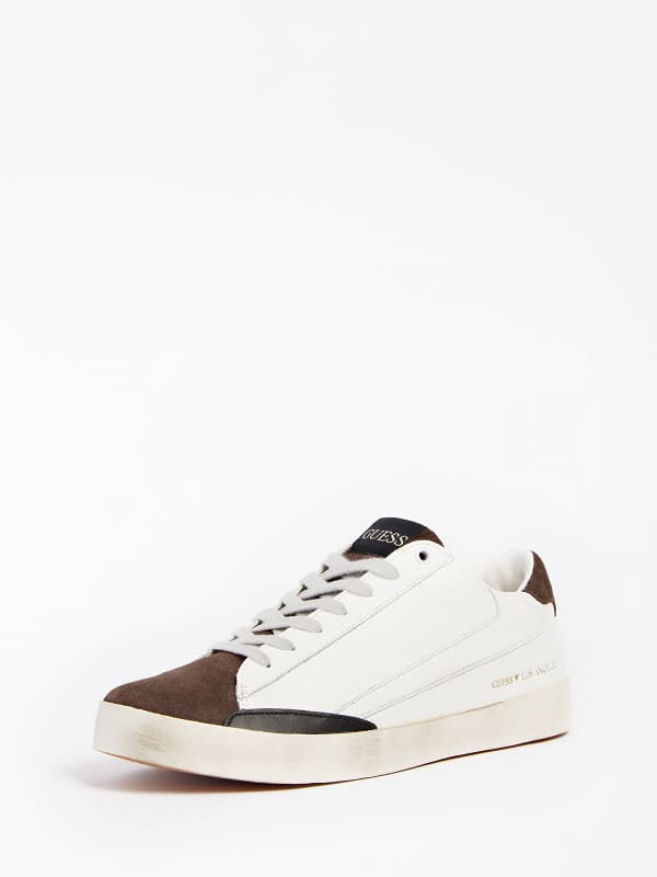   Guess Низкие Сникеры Lodi Замшевая Вставка