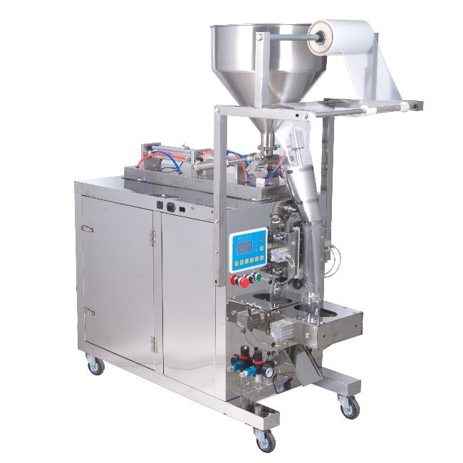   Restoll Фасовочно-упаковочная машина Hualian Machinery DXDG-200 New (100 мм, 5-50 мл) для жидкостей и паст