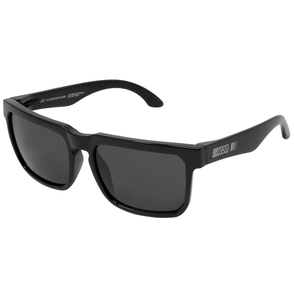 Солнцезащитные очки  Ridestep Очки SCICON Gallio Black Gloss/Lens Scnpp Smoke Black 2023