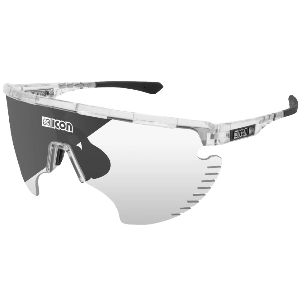 Солнцезащитные очки Очки SCICON Aerowing Lamon Crystal Gloss/Lens Scnpp Multimirror Silver 2023