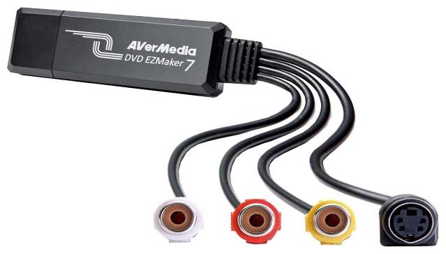 Устройство видеозахвата AVerMedia DVD EZMaker 7, MPEG 2/4 (C039)