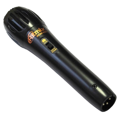 Микрофон Ritmix RDM-130, динамический, черный (RDM-130)