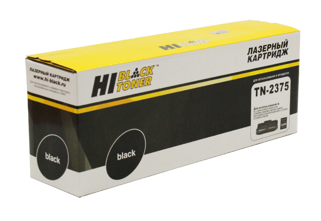 Картридж лазерный Hi-Black HB-TN-2375/TN-2335 (TN-2375/TN-2335), черный, 2600 страниц, совместимый, для Brother HL-L2300/ 2305/ 2320/ 2340/ 2360