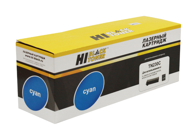 Картридж лазерный Hi-Black HB-TN-230C (TN-230C), голубой, 1400 страниц, совместимый, для Brother HL-3040CN/3070CW/MFC9010CN/9120