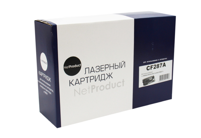 Картридж лазерный NetProduct N-CF287A (87A/CF287A), черный, 9000 страниц, совместимый, для LJ M506dn/M506x/M527dn/M527f/M527c