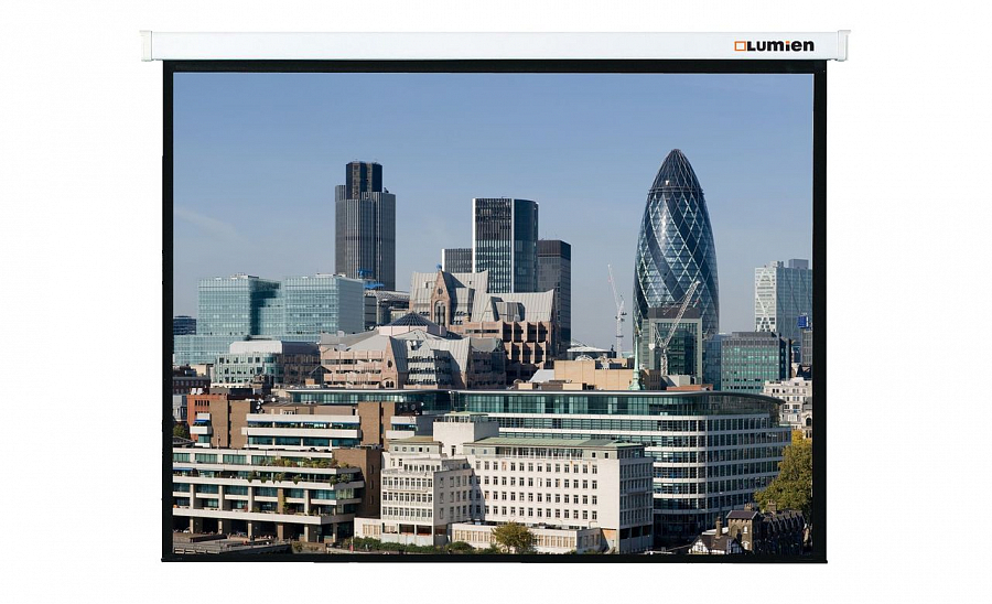 Экран для проектора с электроприводом Lumien Master Control 183x244 120 (W 175x236, 116, 4:3) (LMC-100109)