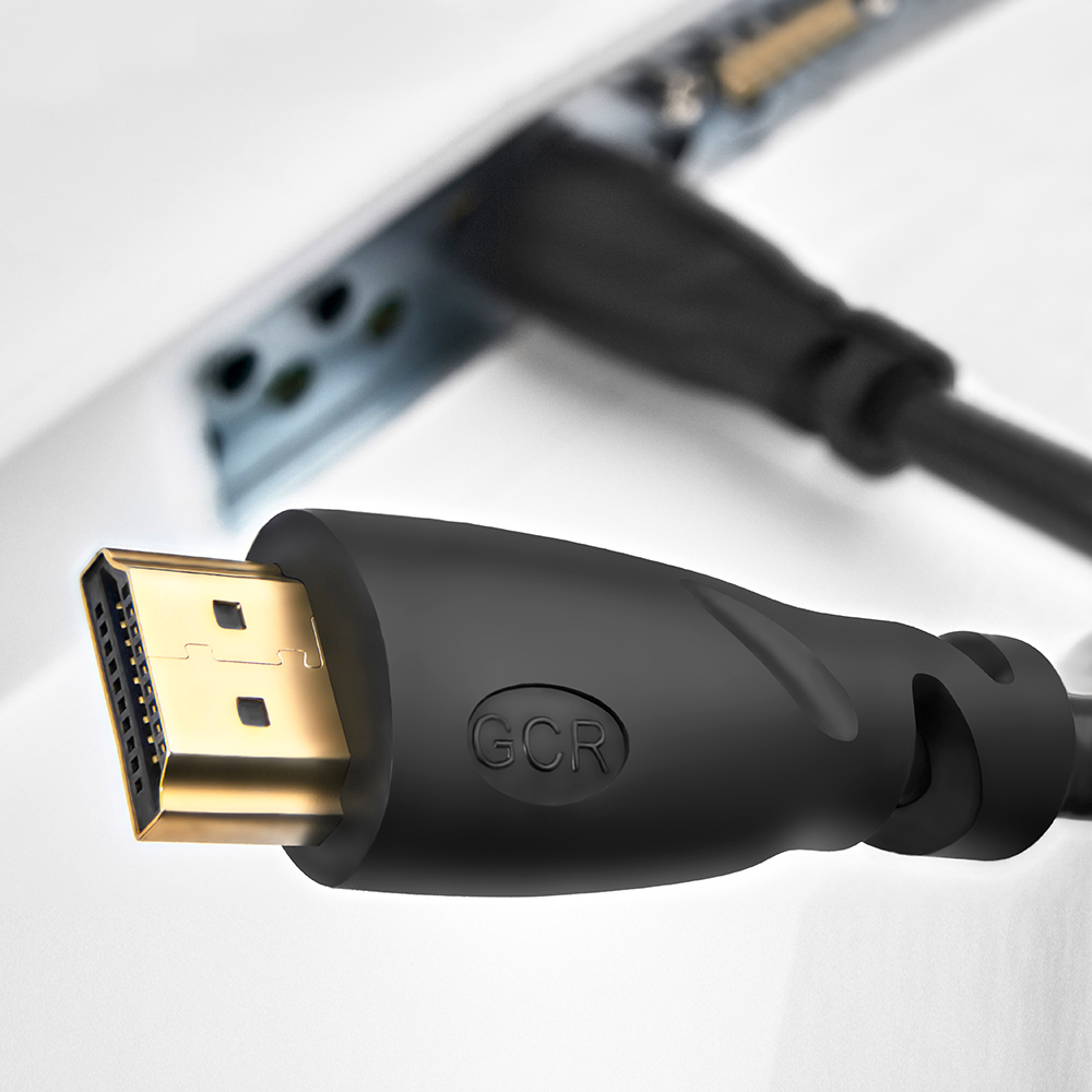 Кабель HDMI(19M)-HDMI(19M) v2.0 4K, экранированный, 12 м, черный Greenconnect