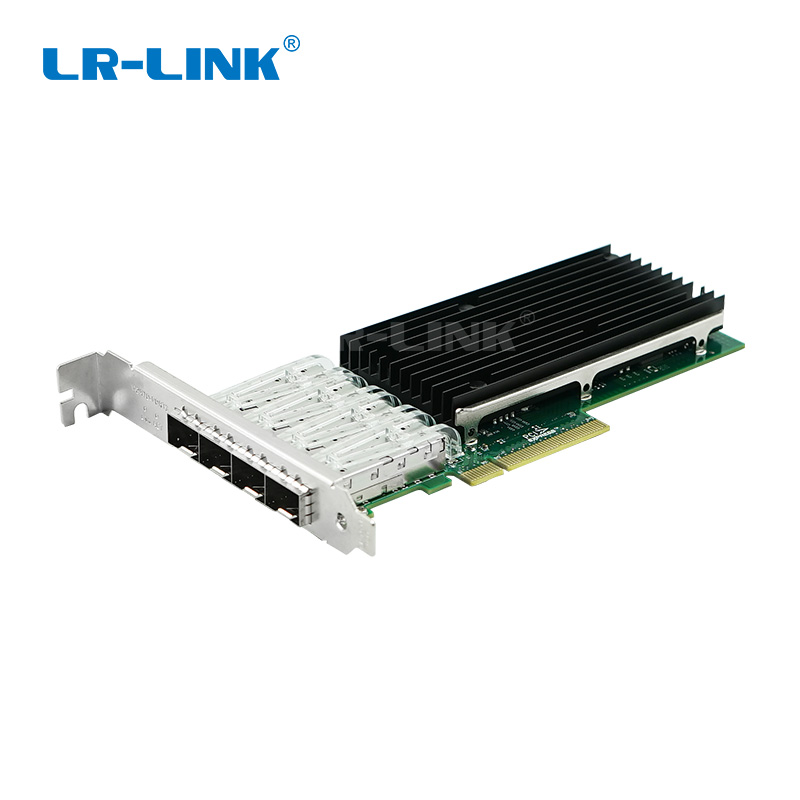 Сетевая карта LR-Link LREC9804BF-4SFP+, 4xSFP+, 10 Гб/с, PCI-Ex8, Retail (LREC9804BF-4SFP+)