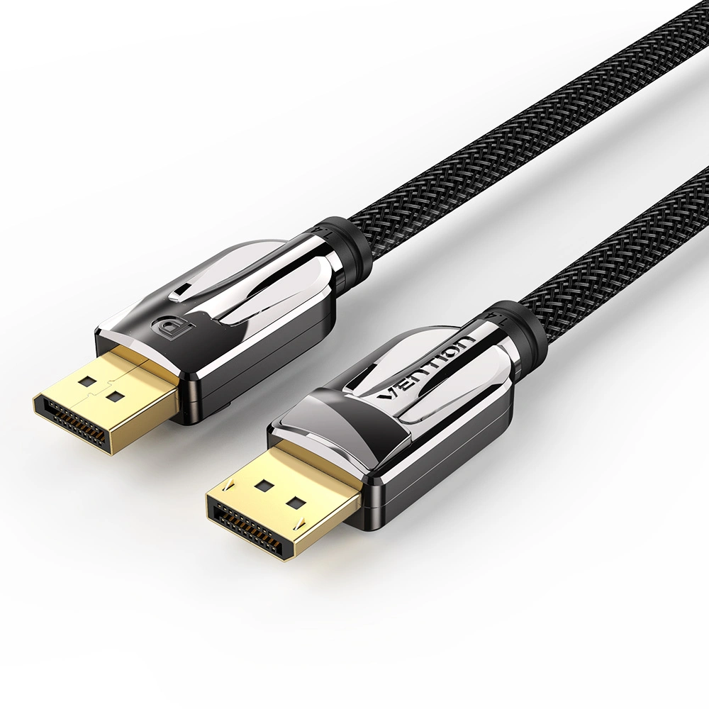 Кабель DisplayPort(20M)-DisplayPort(20M) v1.4 4K, 8K, 1 м, черный Vention HCABF (HCABF)