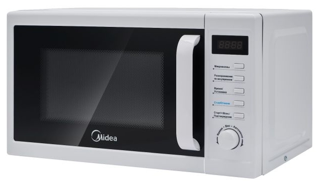 Микроволновая печь Midea AM820CUK-W 20 л, 800 Вт, белый (AM820CUK-W)