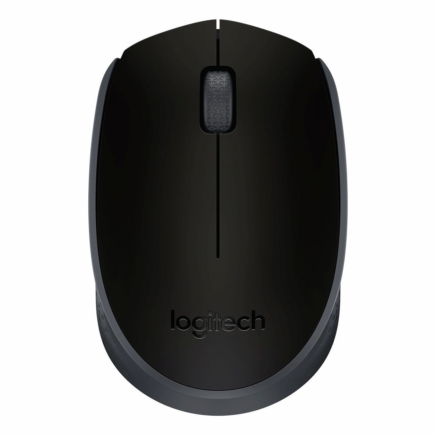 Мышь беспроводная Logitech M171, оптическая светодиодная, USB, черный/серый (910-004424/910-004643)