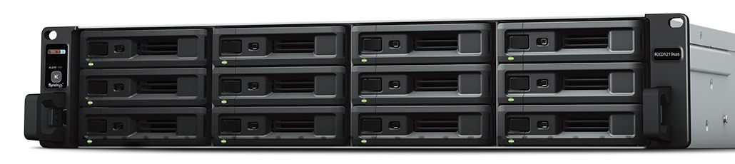 Аксессуары и опции для сетевых накопителей  E2E4 Модуль расширения Synology Expansion Unit RXD1219sas, 12x3.5/2.5 SAS для UC3200/SA3200D, 2U (RXD1219SAS)