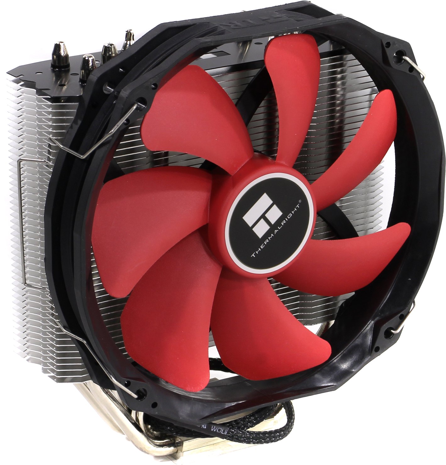 Кулер для процессора Thermalright TA 140 для Socket 775/115x/1200/1356/1366/2011/2011-3/2066/AM4, 152 мм, 1500rpm, 23 дБА, 4-pin PWM, Al