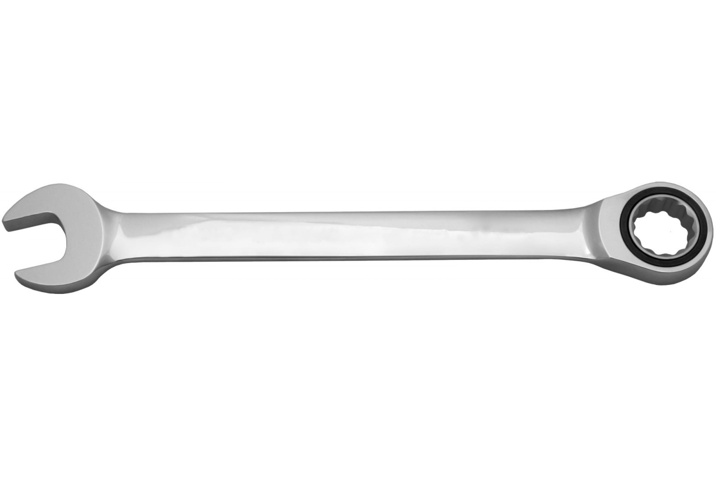 Ключ гаечный комбинированный, CrV, трещотка, Thorvik CRW10 (53504)