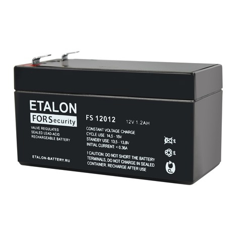 Аккумуляторная батарея для ОПС ETALON FS 12012, 12V, 1.2Ah (ETALON FS 12012)
