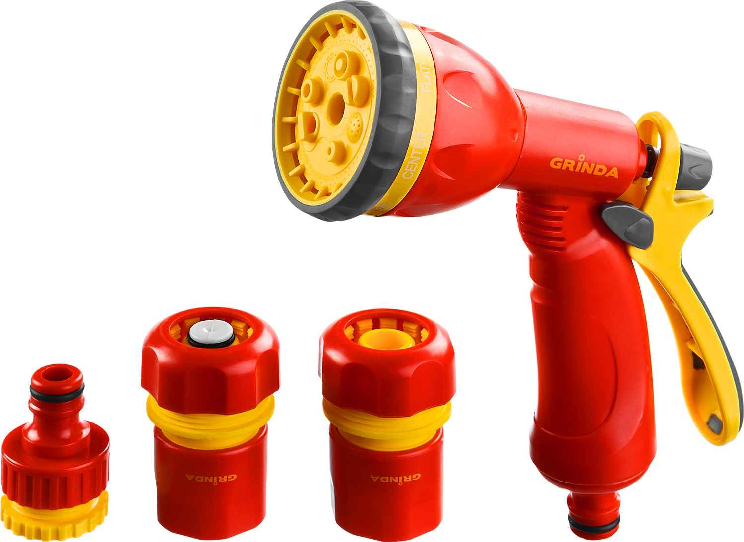 Набор поливочный GRINDA GS-34, 8 режимов (8-427384/8-427384_z02)