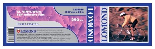 Пленка рулон 42(1067мм) x 20 м, втулка 3(76.2мм), матовая, Lomond Self Adhesive Viny (1208019) самоклеящаяся, толщина 250 мкм