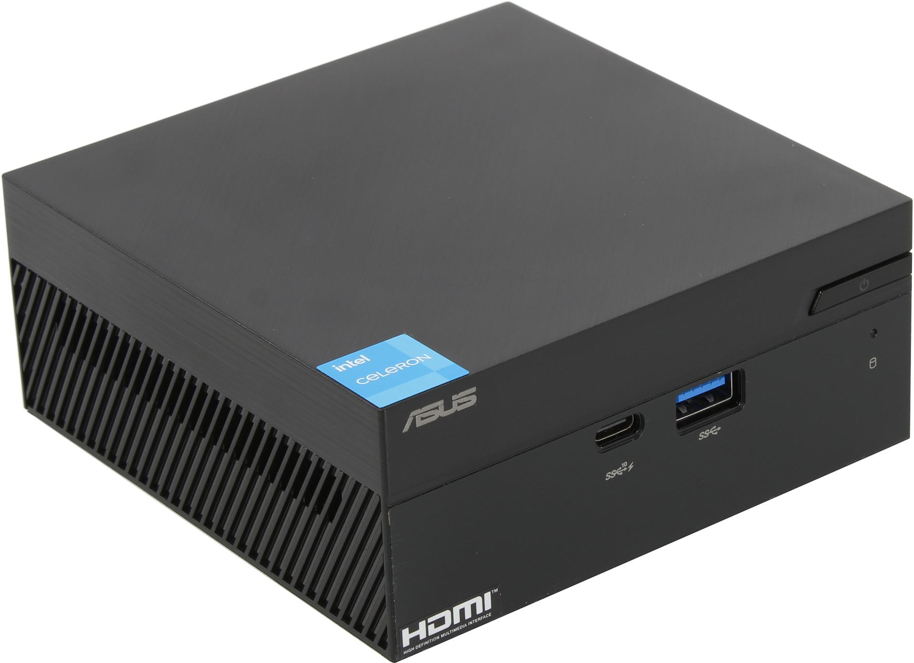 Платформа ASUS Mini PC PN41-BBC081MV, Intel Celeron N4505 2 ГГц 2xDDR4, 1x2.5 HDD/SSD, 1xM.2 SSD, черный (90MR00IA-M00810)