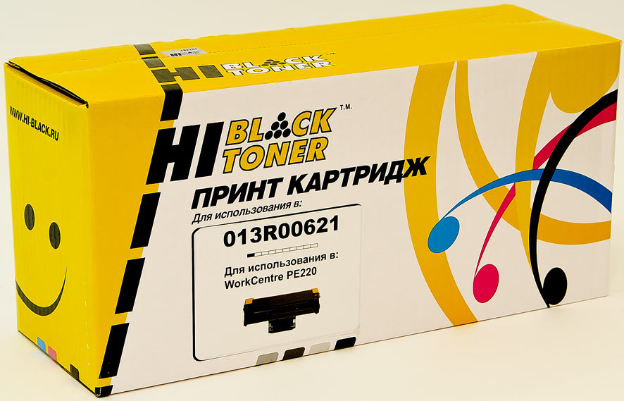 Картридж лазерный Hi-Black HB-013R00621 (013R00621), черный, 3000 страниц, совместимый, для Xerox WorkCentre PE220