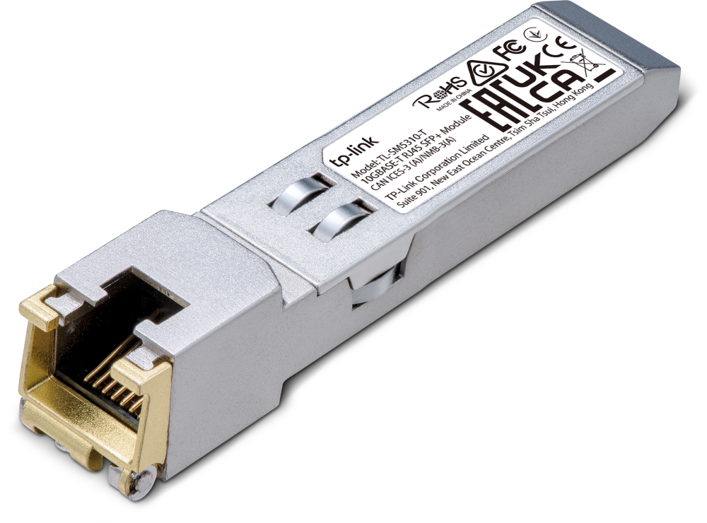 Модуль SFP+ TP-Link TL-SM5310-T, 30 м, RJ-45, 10 Гбит/с (TL-SM5310-T)