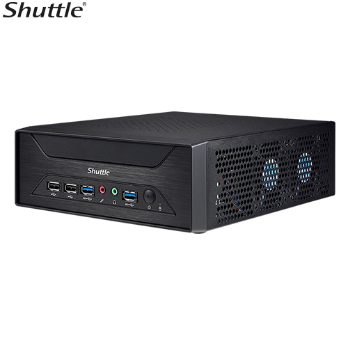 Платформа Shuttle XPC Slim XH510G 2xDDR4 SODIMM, 1x2.5 HDD/SSD, 1xM.2 SSD, черный (005041)