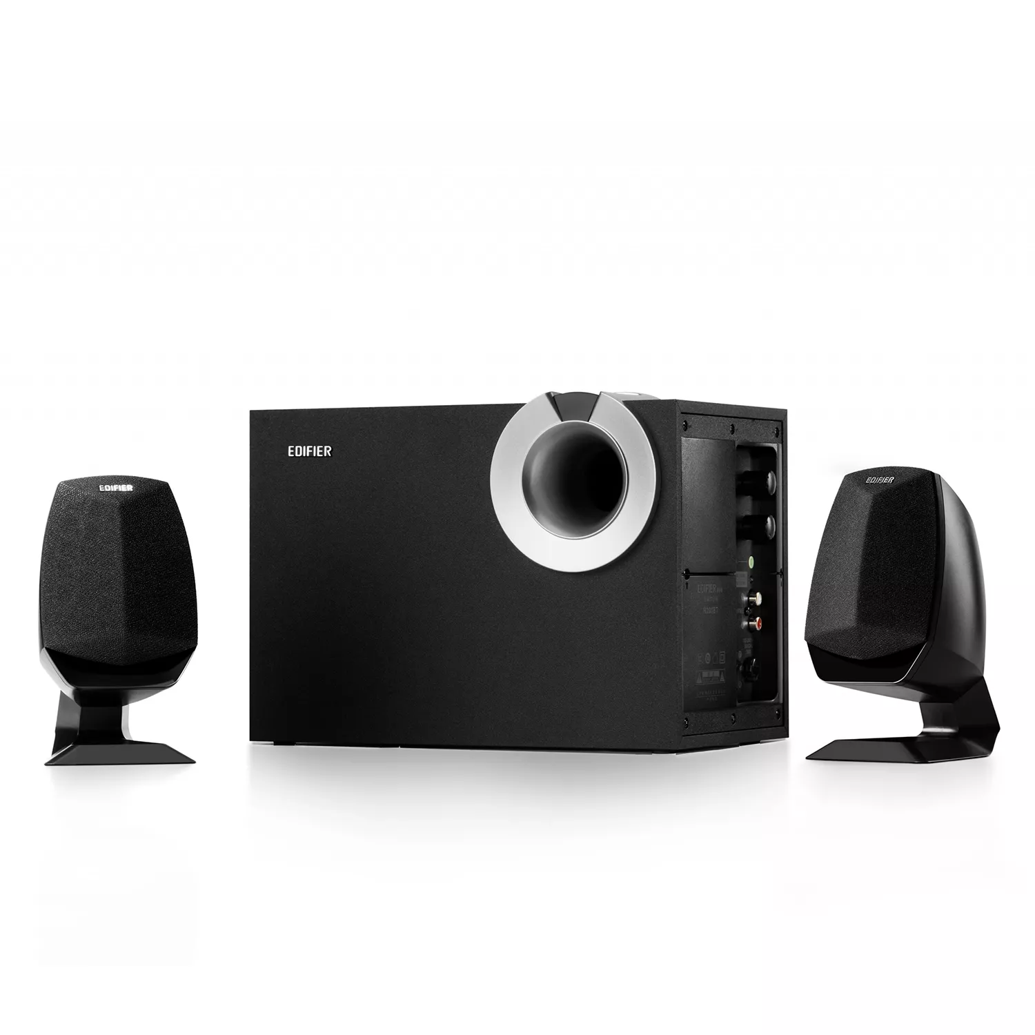 Акустика 2.1 Edifier M201BT, 34 Вт, AUX, Bluetooth, черный
