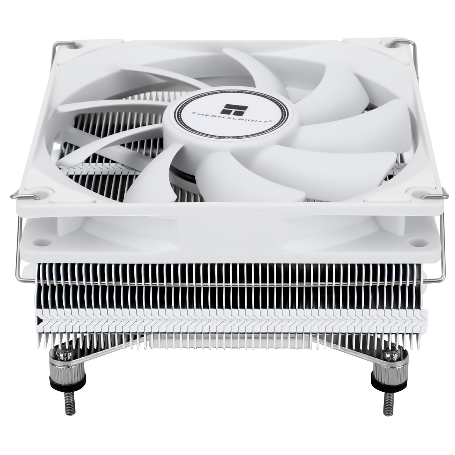 Кулер для процессора Thermalright AXP-90-X47 White для Socket/115x/1200/1700/AM4/AM5, 90мм, 2700rpm, 22.4 дБ, 4-pin PWM, Al+Cu (AXP-90-X47 White)