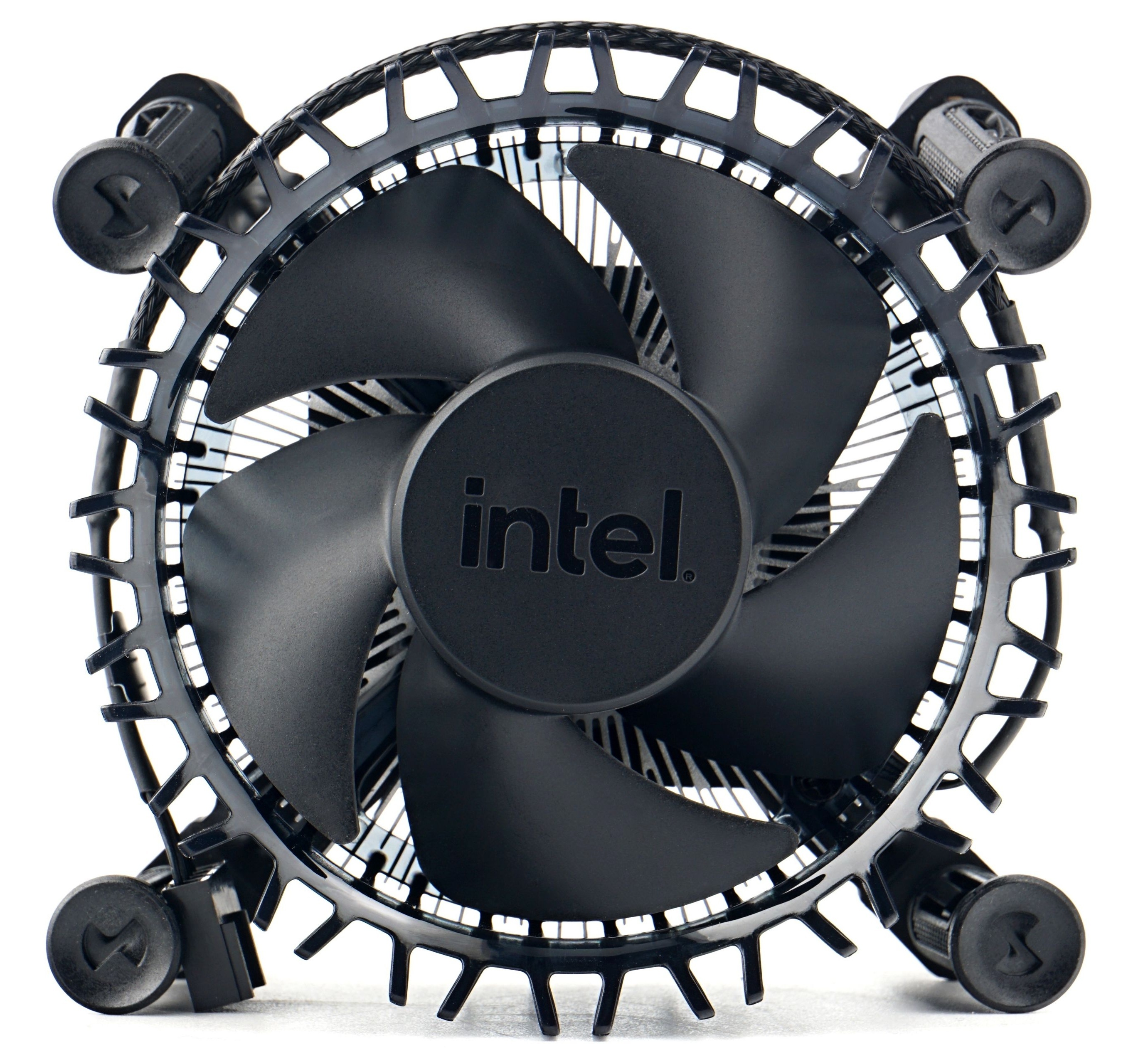 Кулер для процессора Intel Laminar RS1 для Socket/1700/1851, 80 мм, 3150rpm, 36 дБА, 65 Вт, 4-pin PWM, Al
