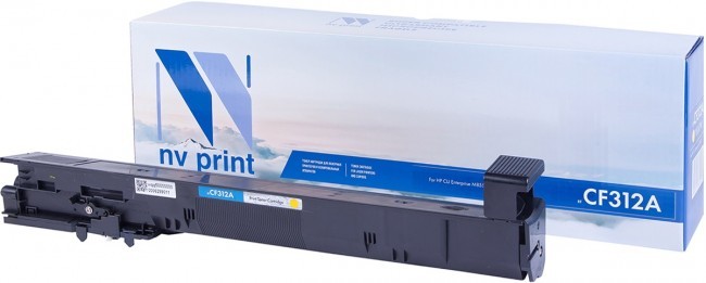 Картридж лазерный NV Print NV-CF312AY (826A/CF312A), желтый, 31500 страниц, совместимый, для LJC M855dn/M855x/M855x+/M855xh