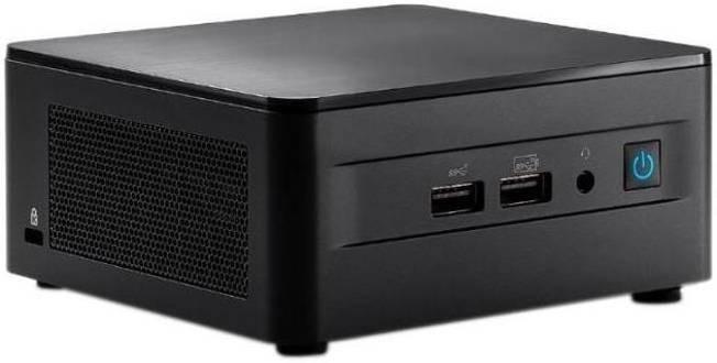   E2E4 Неттоп-платформа Intel NUC, Intel Core i5-1240P 1.7 ГГц 2xDDR4 SODIMM, 1x2.5 HDD/SSD, 1xM.2 SSD, WiFi, BT, черный (NUC12WSHI50000)