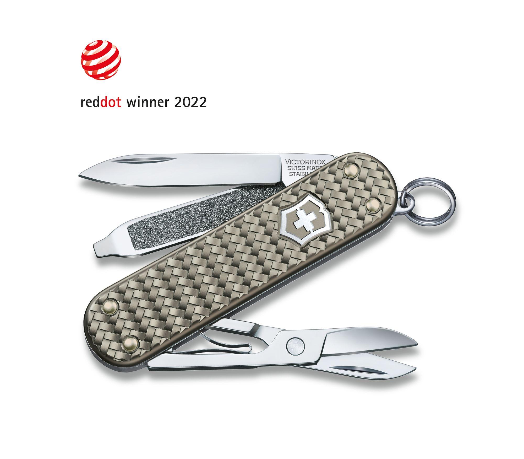 Мультитул 5 в 1, серый, VICTORINOX Classic SD Precious Alox Infinite Grey (0.6221.4031G)