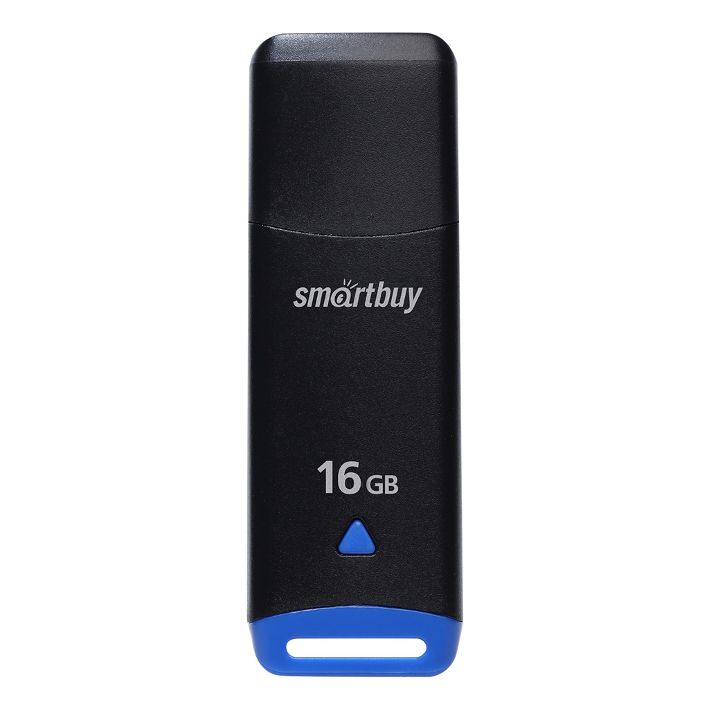 Флешка 16Gb USB 2.0 SmartBuy Easy, черный (SB016GBEK)