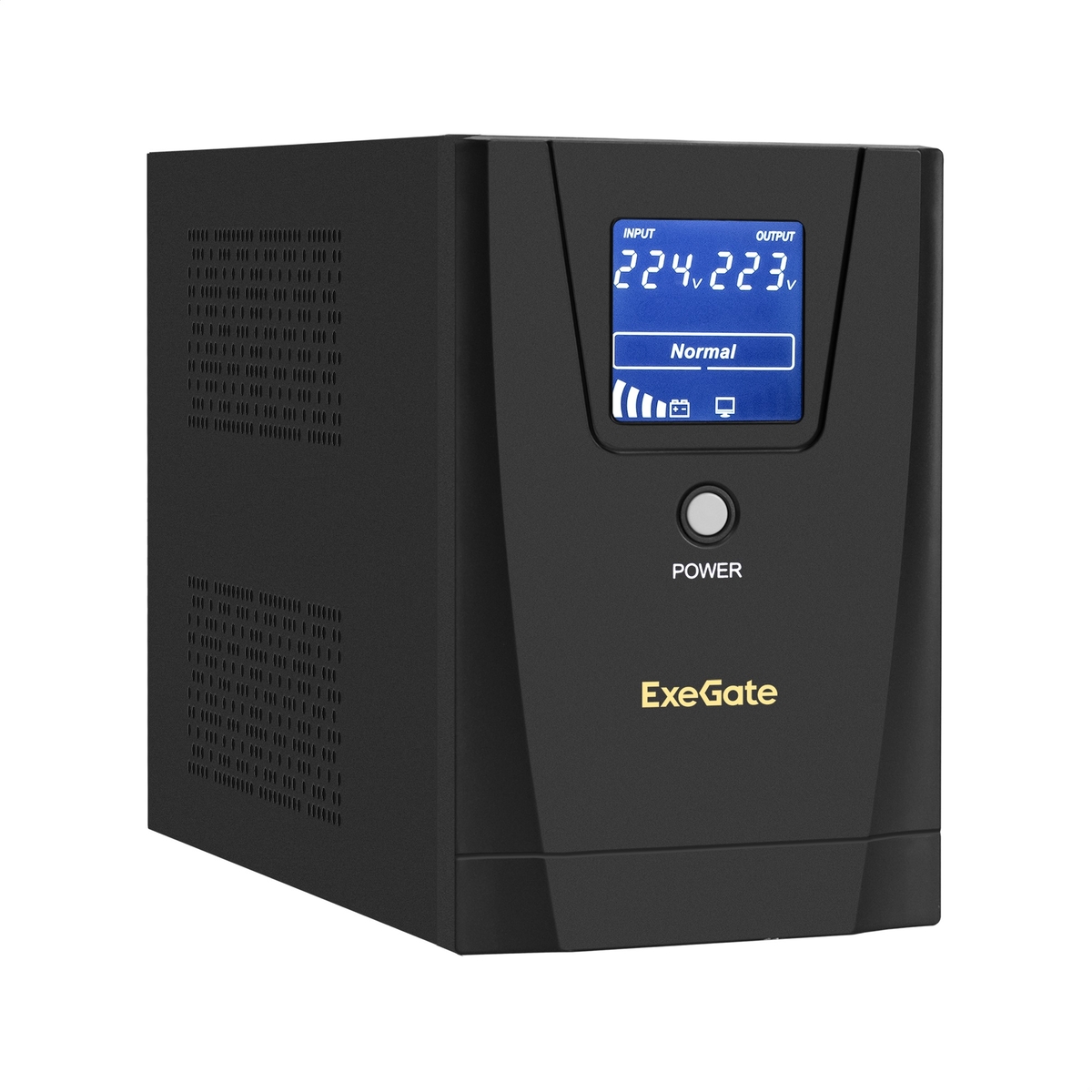 ИБП ExeGate SpecialPro Smart LLB-1600.LCD.AVR.C13.RJ, 1600 В·А, 950 Вт, IEC, розеток - 6, черный (EP285510RUS)